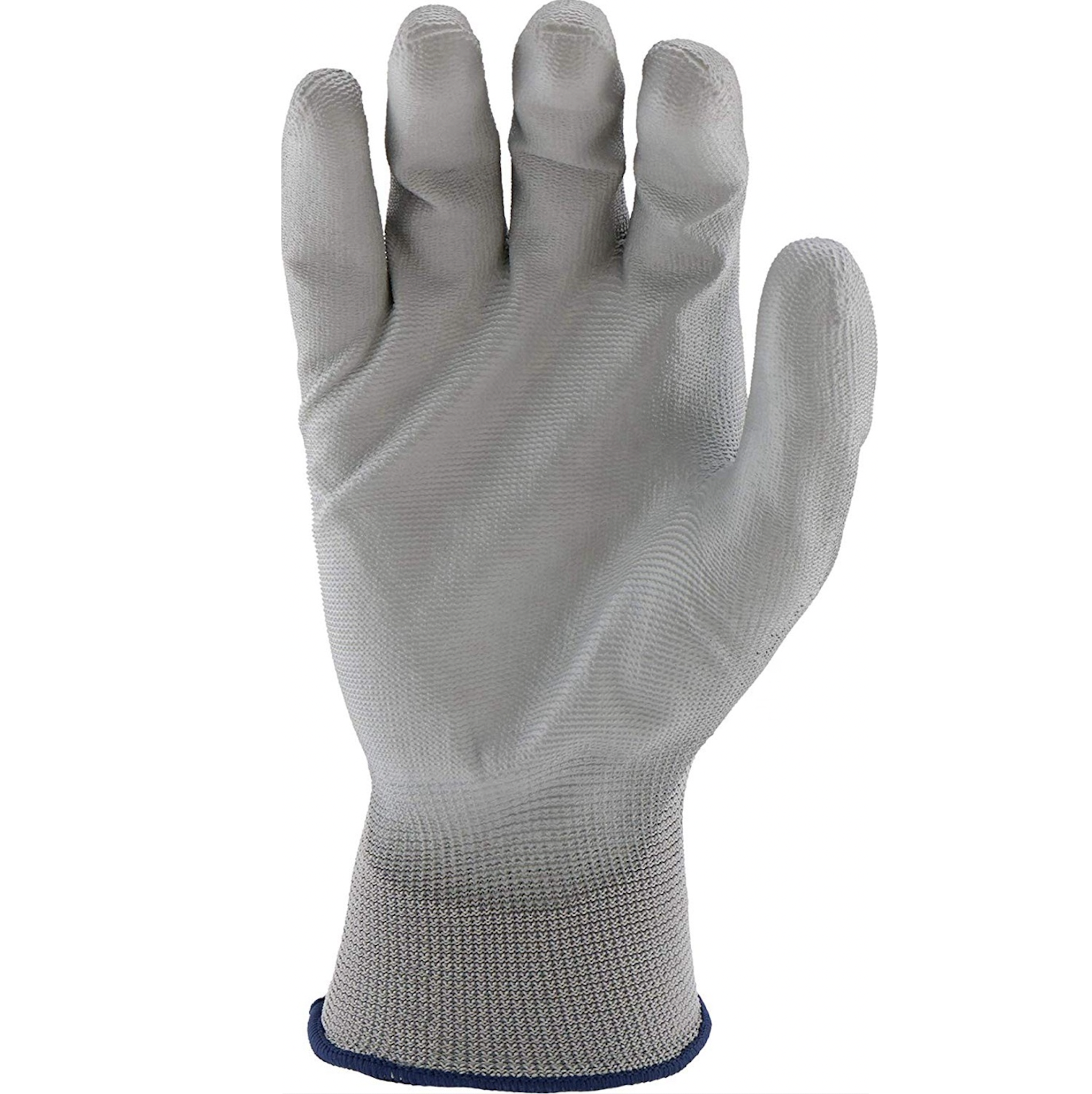 Rękawice nylonowe z powłoką PU ⎥ szare, białe, czarne