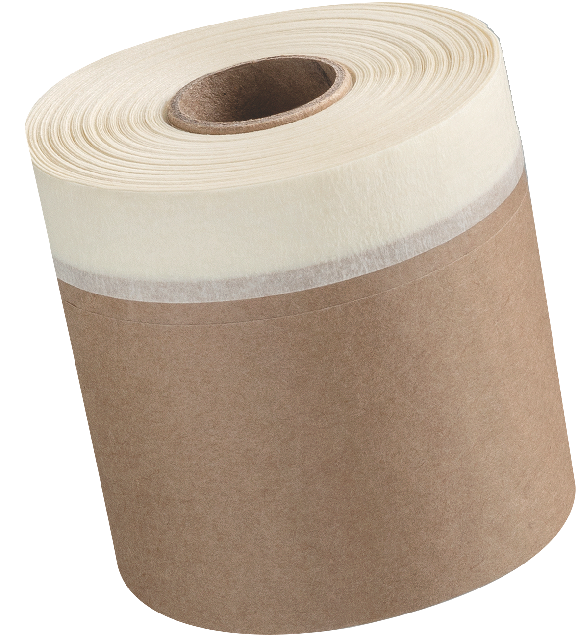 Papier maskujący z taśmą krepową