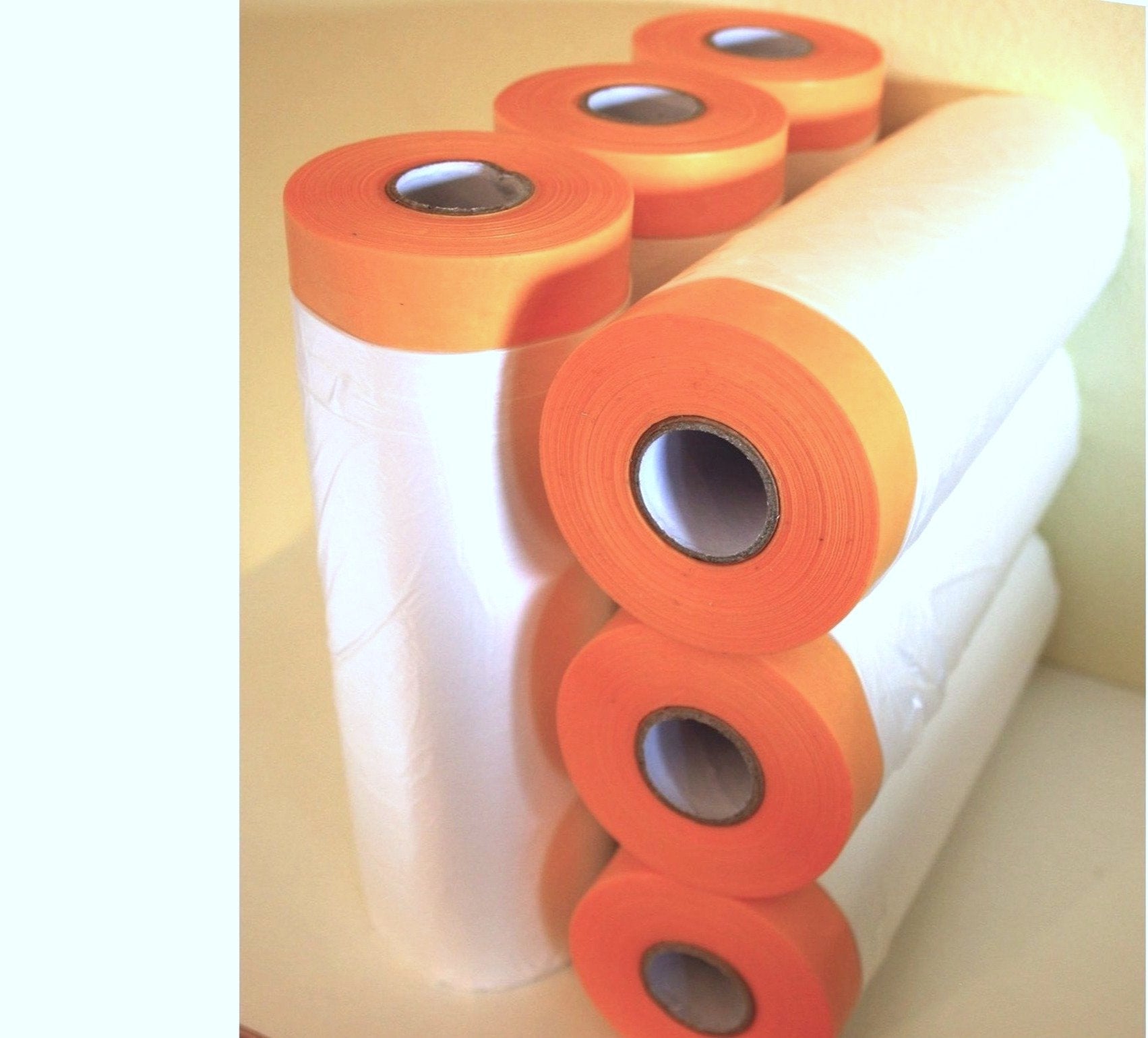 Folia z taśmą klejącą 30cm-300cm