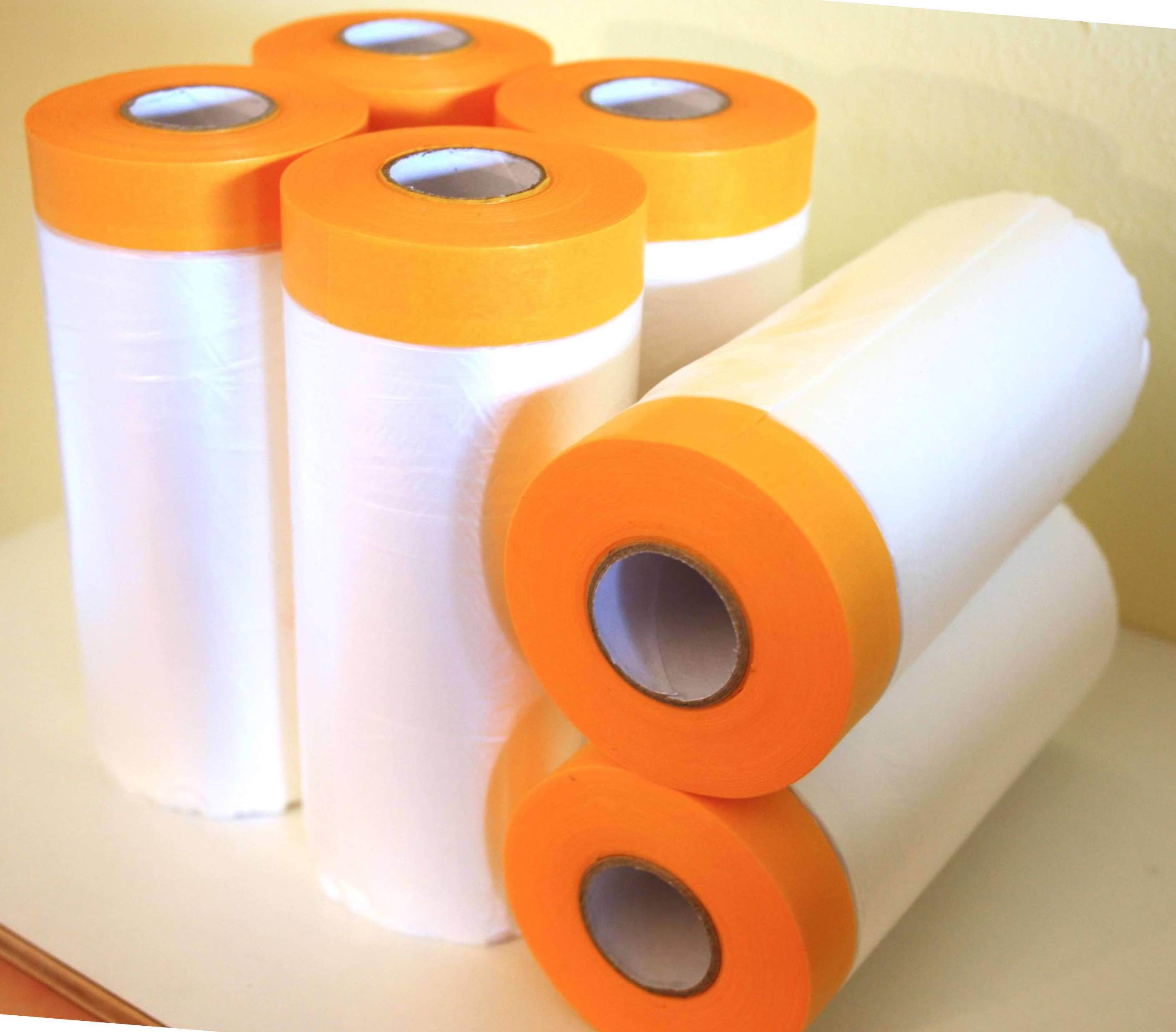 Folia z taśmą klejącą 30cm-300cm