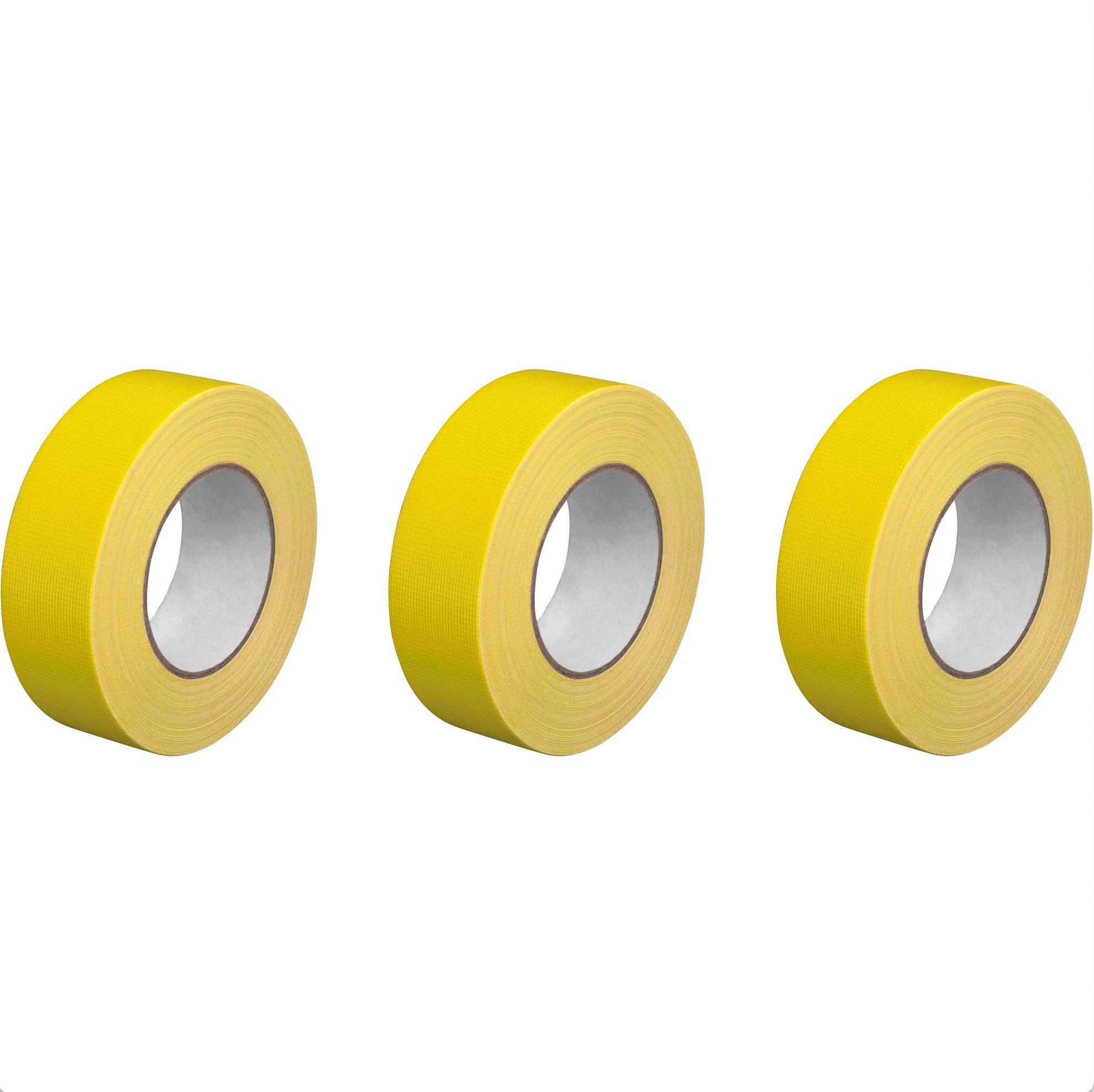 Taśma do betonu – żółta, ekstra mocna, 50 m