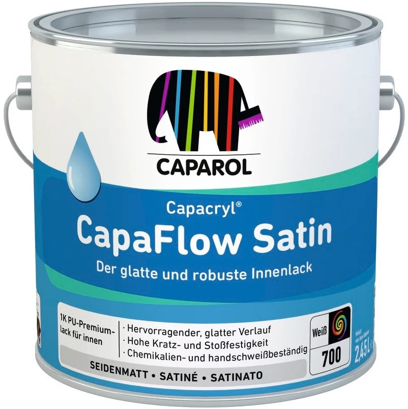 CAPAROL® Capacryl CapaFlow |gładki i trwały lakier do wnętrz