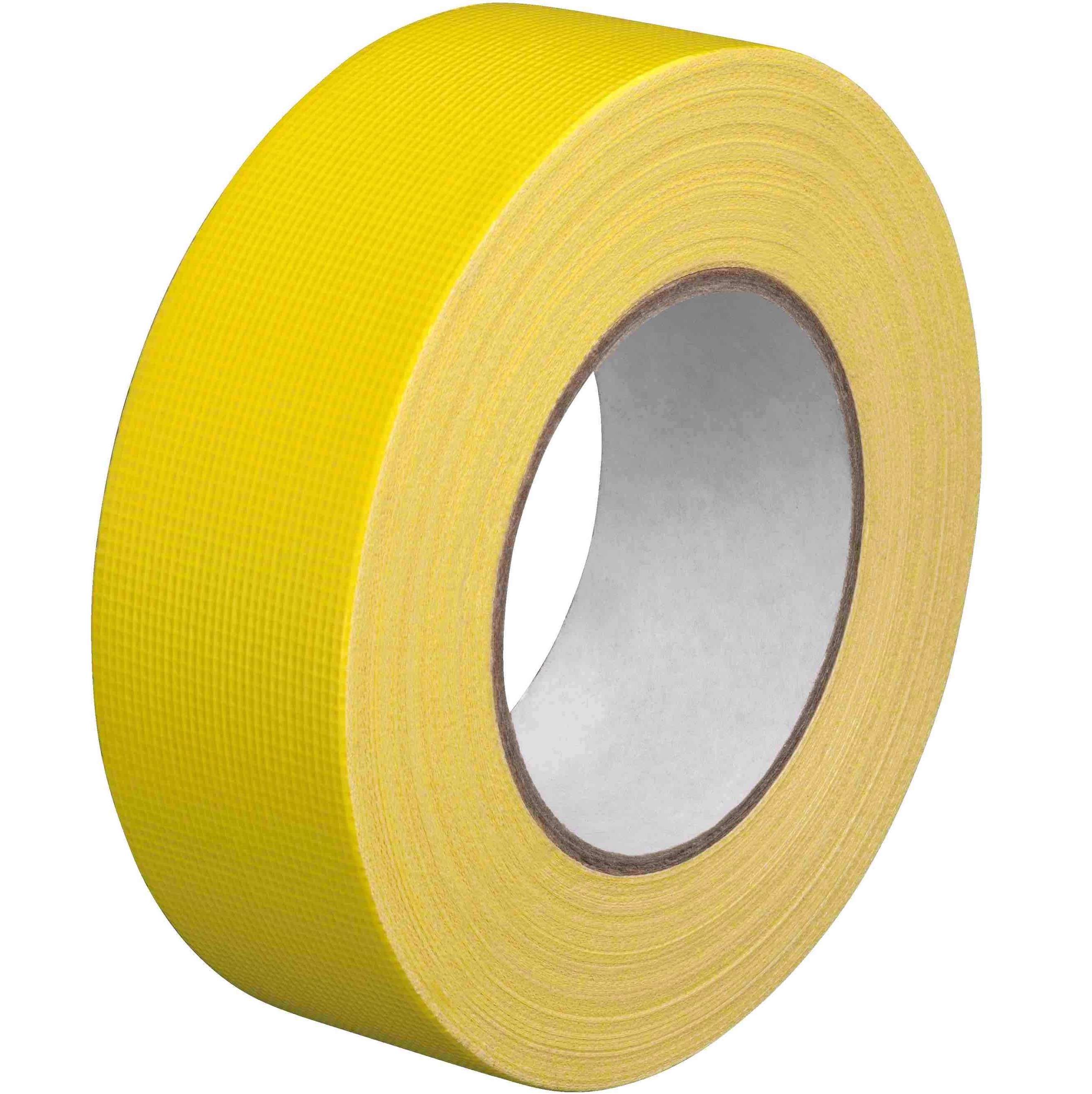 Taśma do betonu – żółta, ekstra mocna, 50 m