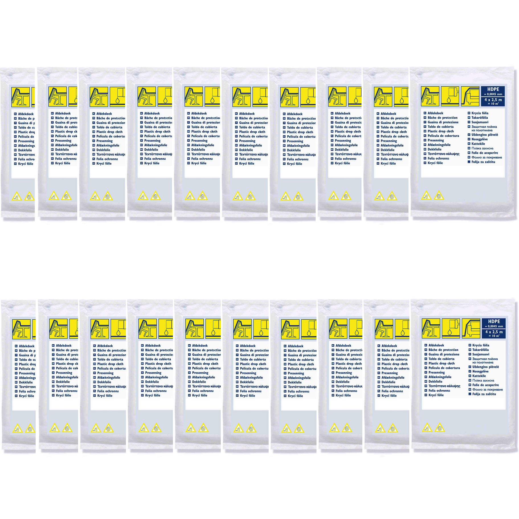 Folia malarska Standard / 15µ / 30µ / 40µ / 75µ