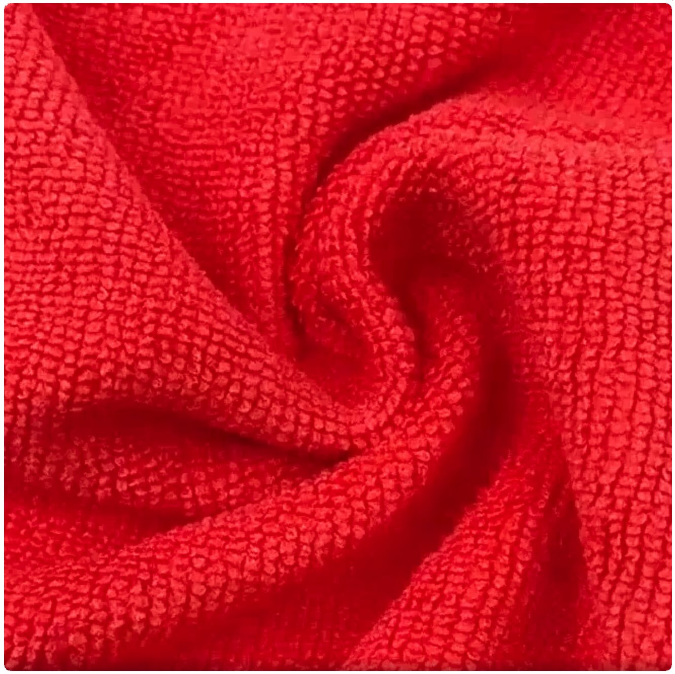 Ściereczki z mikrofibry XL – czerwony, 120–150 g/m² (od 10 sztuk)