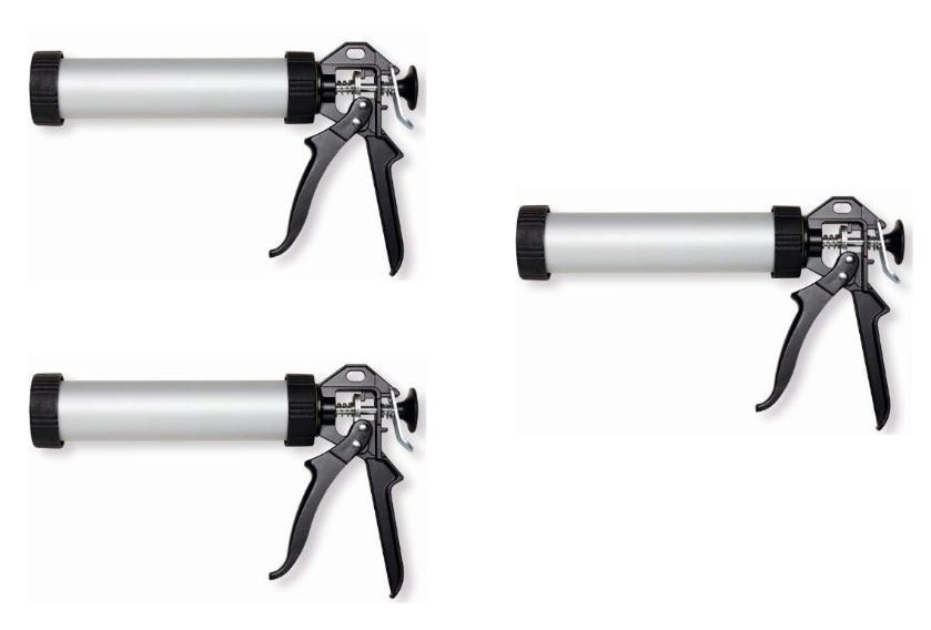 Pistolet do kartuszy⎥zamknięty_3 sztuk