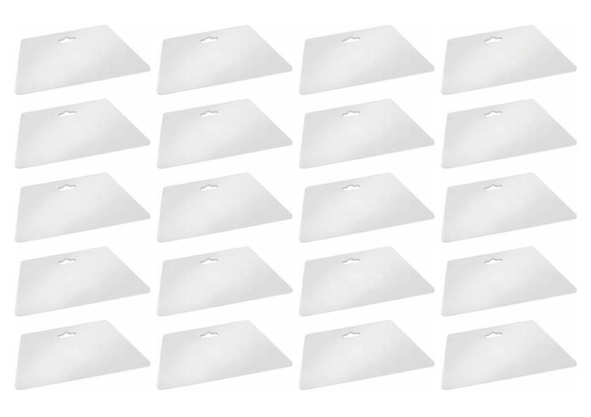 Plastikowa szpachelka dociskowa_20 sztuk