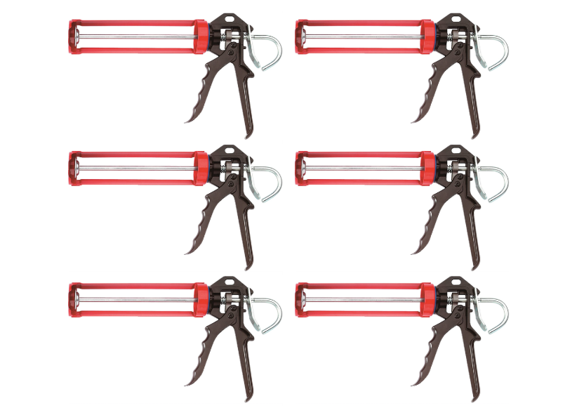 Profesjonalny pistolet do kartuszy⎥Szkieletowy_6 sztuk