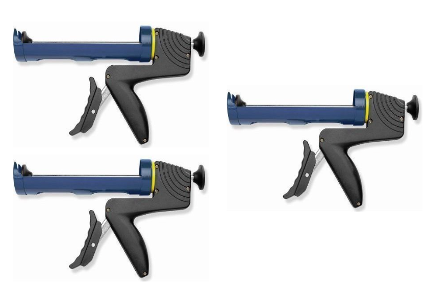 Profesjonalny pistolet do kartuszy_półotwarty_3 sztuk