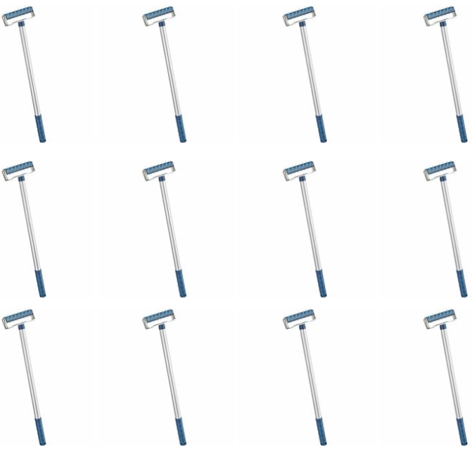 Teleskopowy wałek z kolcami do tapet_12 sztuk