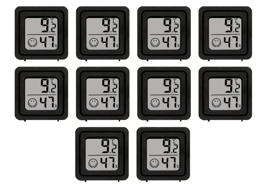 Termometr_czarny_10 sztuk