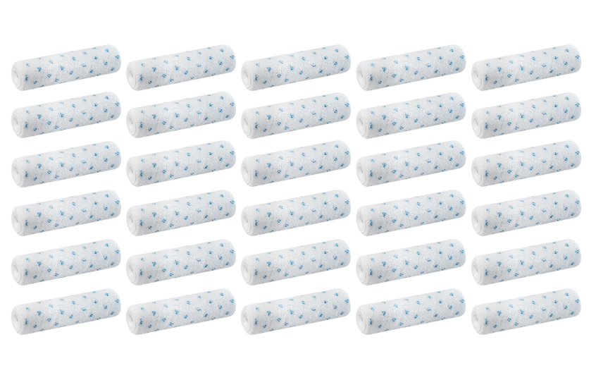 Wałek do dużych powierzchni Microstar_25 cm_30 sztuk