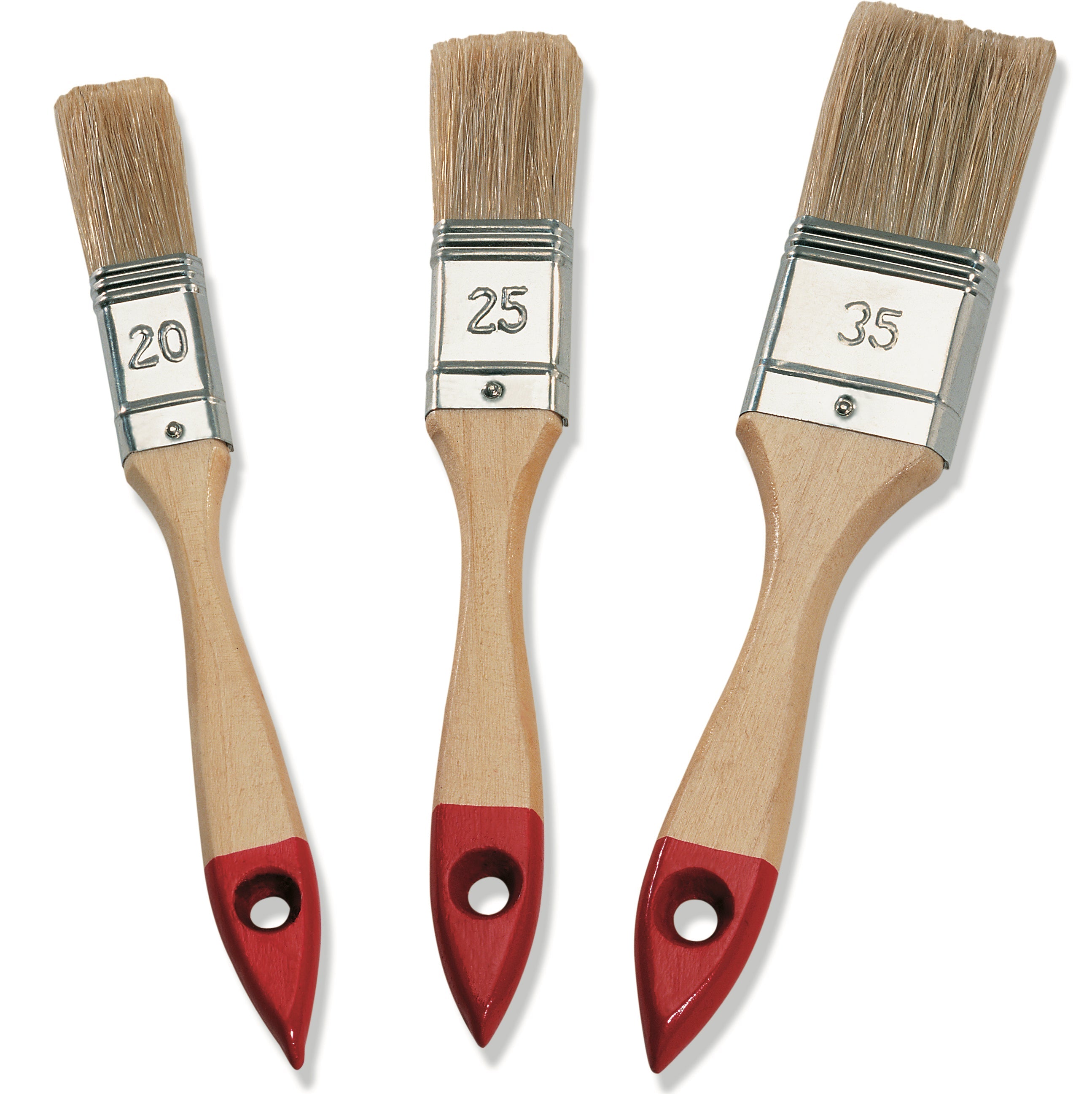 Zestaw pędzli z włosiem syntetycznym