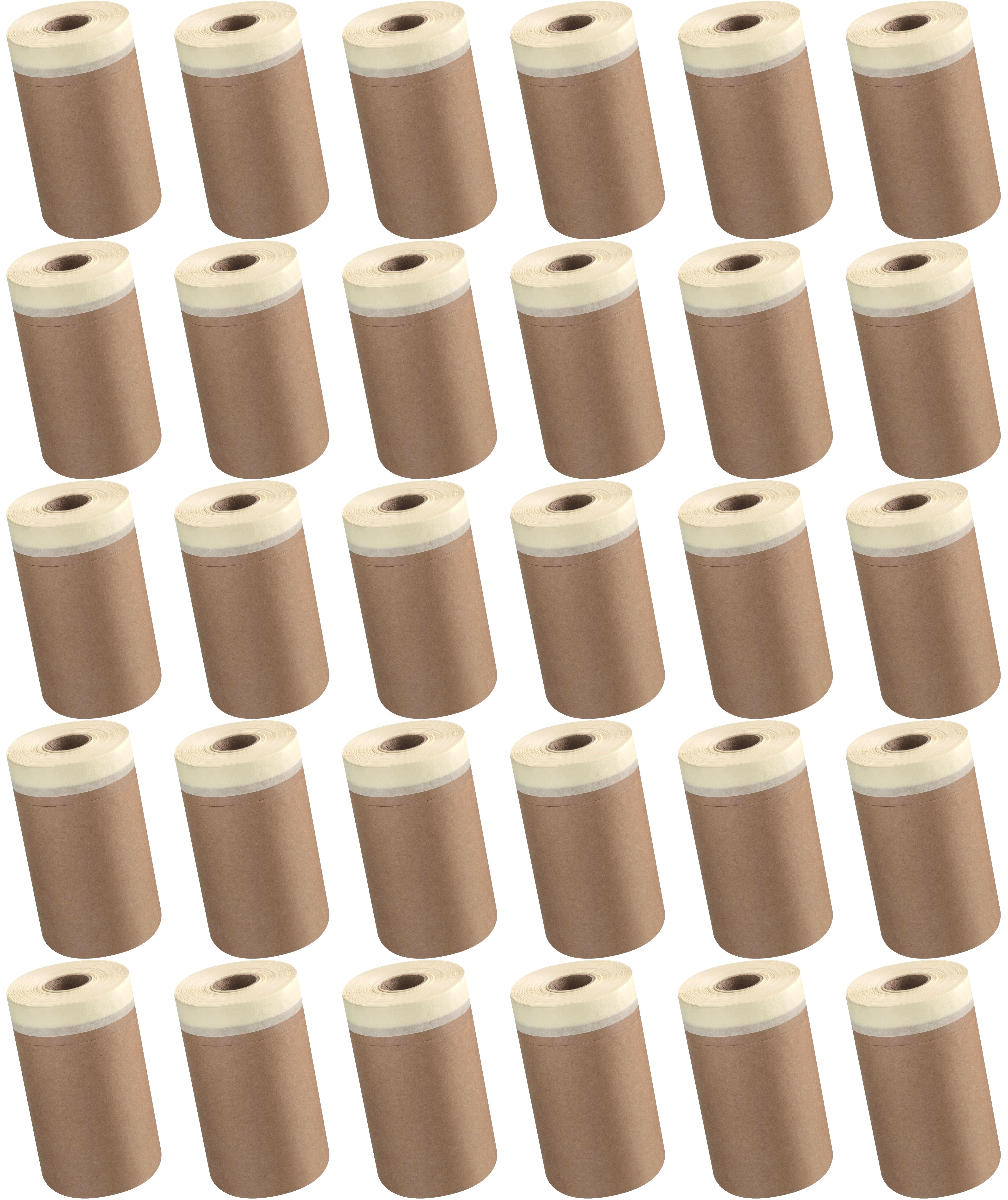 Papier maskujący z taśmą krepową