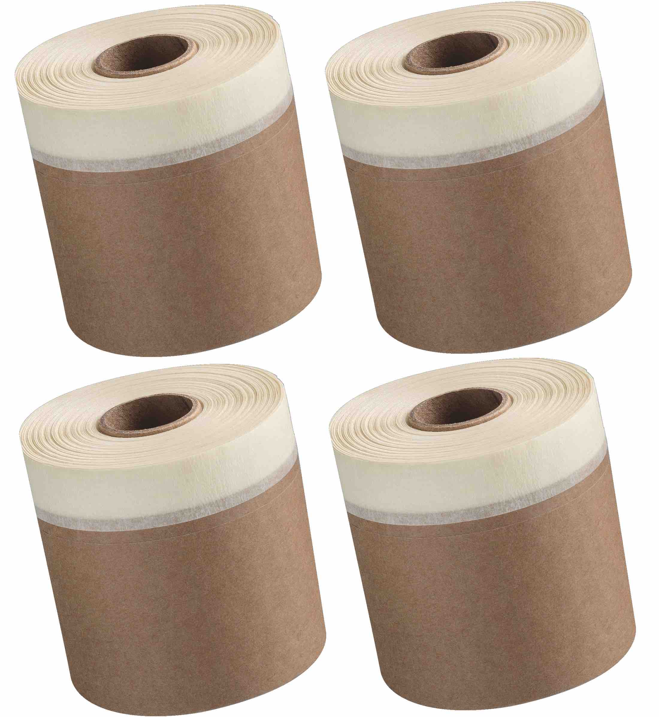 Papier maskujący z taśmą krepową