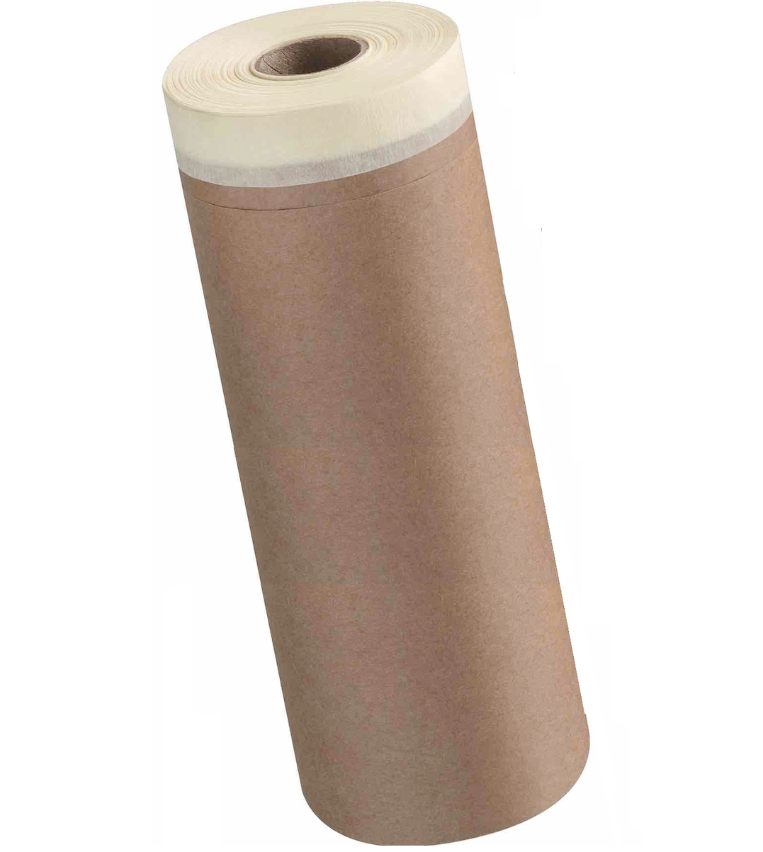 Papier maskujący z taśmą krepową