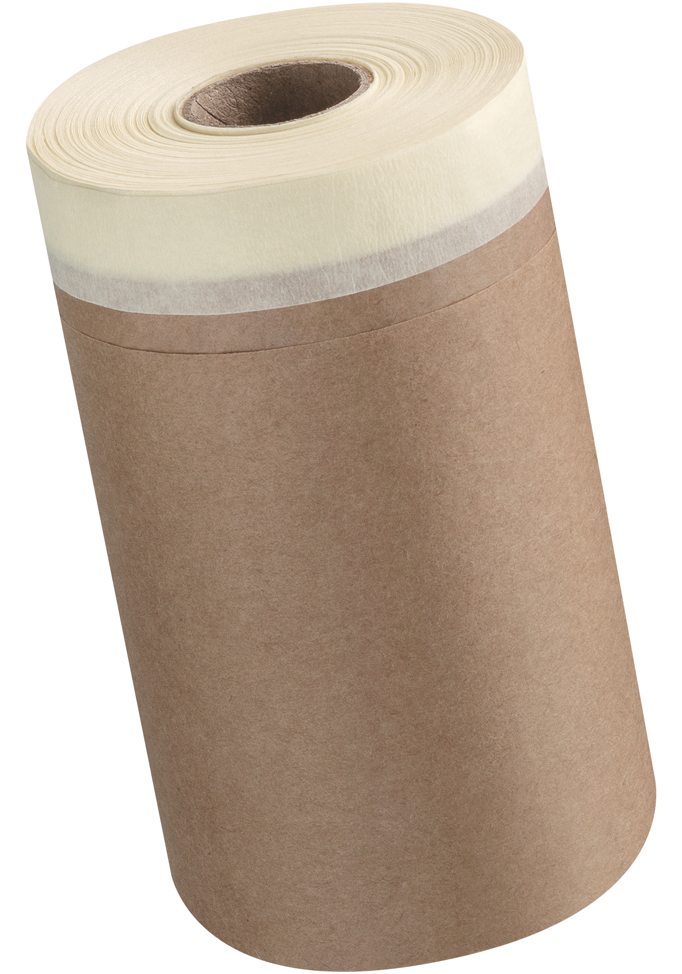 Papier maskujący z taśmą krepową