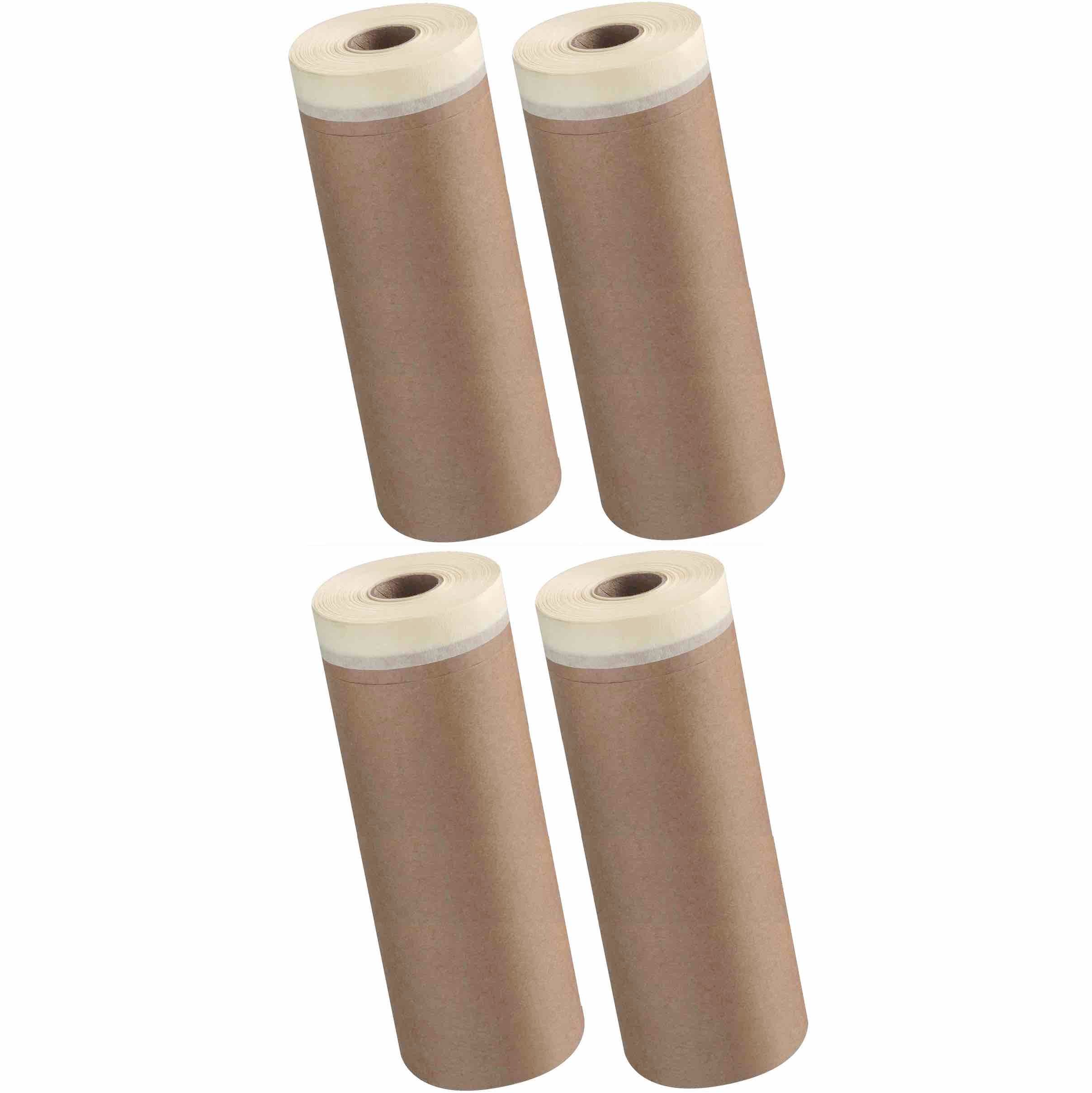 Papier maskujący z taśmą krepową