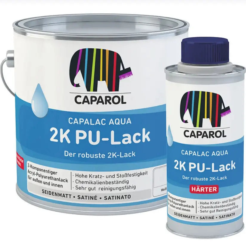 CAPAROL® Capalac Aqua 2K PU Lack | do powłok lakierniczych odpornych na działanie czynników chemicznych i obciążenia mechaniczne