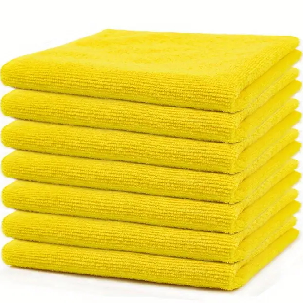 Ściereczki z mikrofibry XL – żółty, 120–150 g/m² (od 10 sztuk)