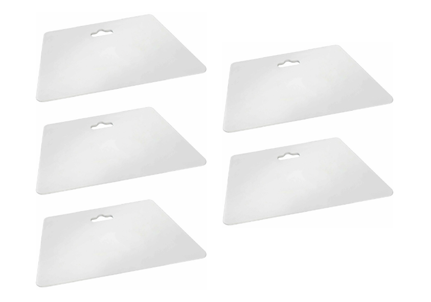 Plastikowa szpachelka dociskowa_5 sztuk