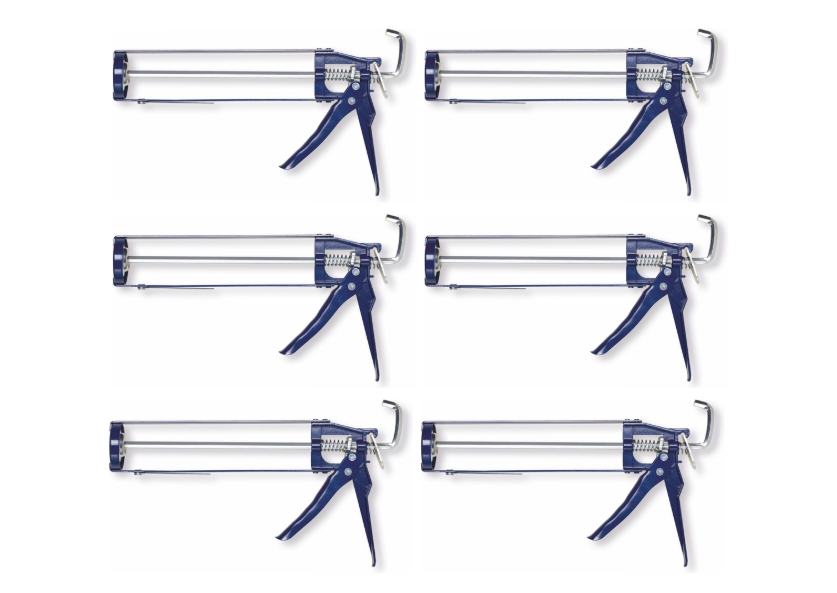 Profesjonalny Pistolet do kartuszy_6 sztuk