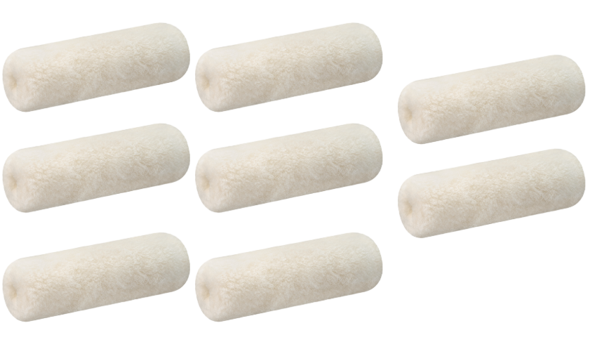 Wałek do dużych powierzchni RUNO JAGNIĘCEGO_25cm_8 sztuk