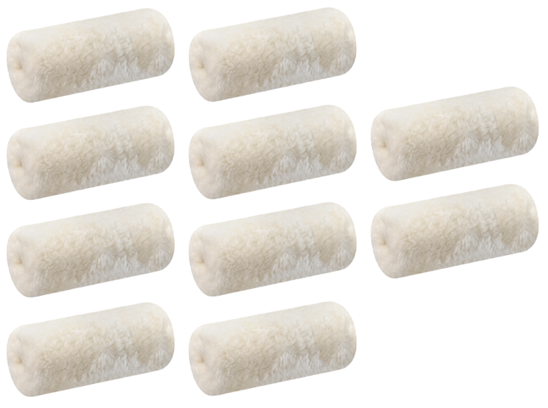 Wałek malarski "WEŁNA JAGNIĘCA"_10 sztuk